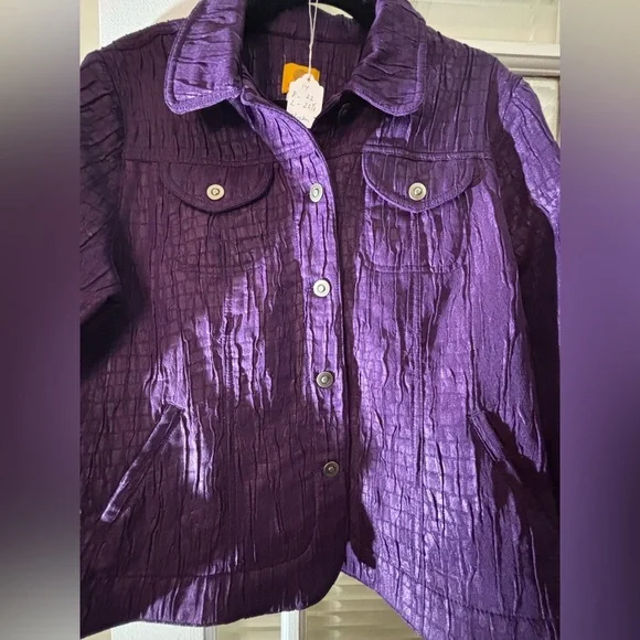 Ruby Rd Textured Jacket-Size 14 - Picture 6 of 9